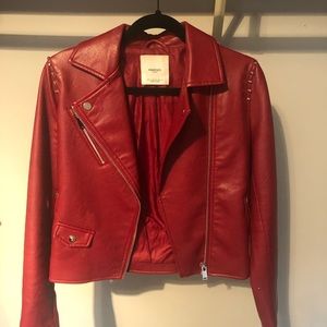 Red Leather Jacket